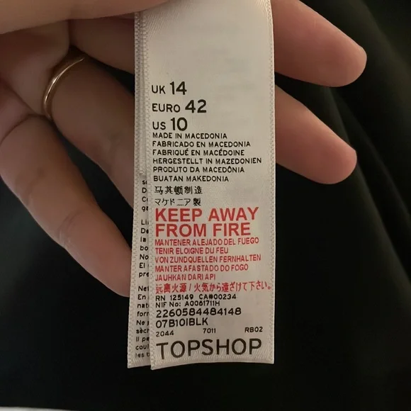 TOPSHOP Wool Coat - Picture 4 of 9